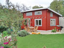 Summer house in a Swedish red colour