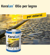 Koralan® Olio per legno