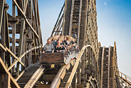 “Colossos” roller coaster